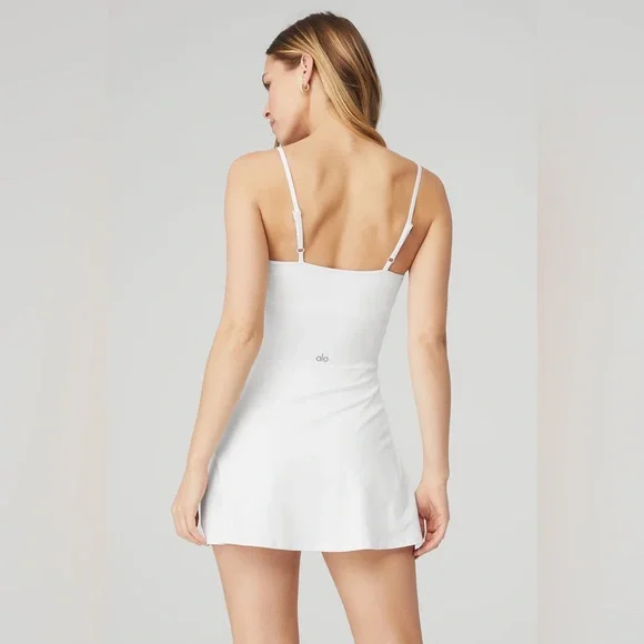 Alo Yoga Alosoft Courtside Tennis Dress. Excellent used condition. NO pads - Picture 2 of 8